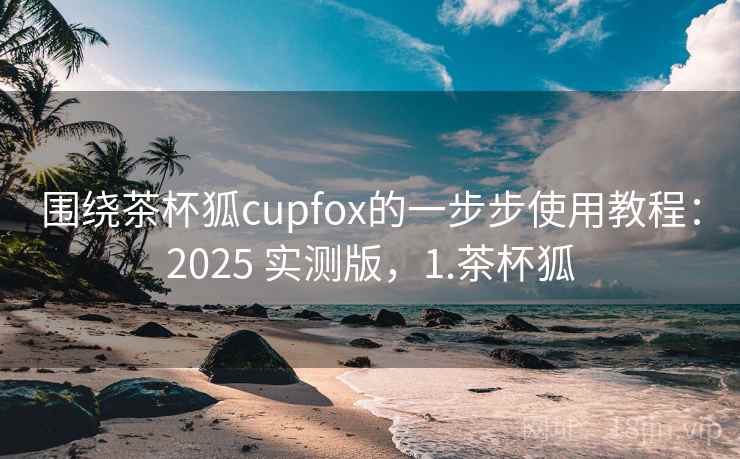 围绕茶杯狐cupfox的一步步使用教程：2025 实测版，1.茶杯狐